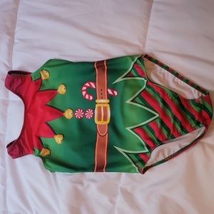 Gymnastics Christmas themed leo